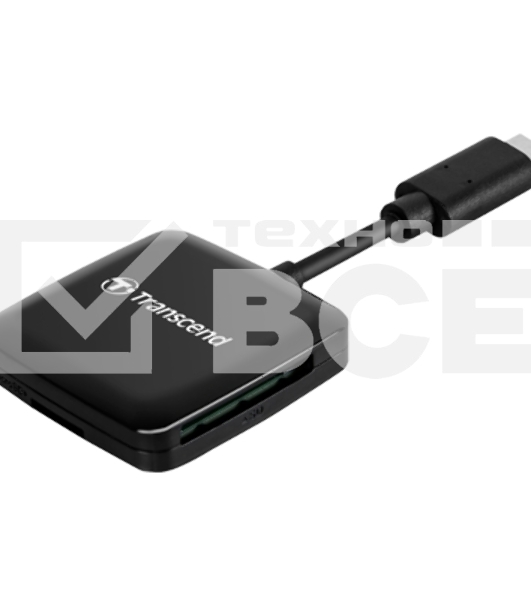 Картридер Transcend RDC3 USB Type-C (USB 3.2 Gen 1) / SD / MicroSD