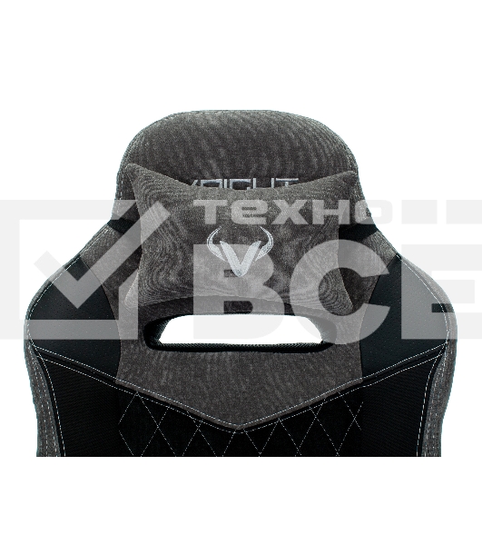 Кресло игровое Бюрократ VIKING 6 KNIGHT B FABRIC черный крестовина металл/пластик