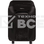 Шредер Fellowes PowerShred LX200 черный (секр.P-4)/перекрестный/12лист./22лтр./скрепки/скобы/пл.карты, фото 1