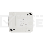 Выключатель двухклавишный KRANZ Mini OG открытой установки, IP54 белый, фото4