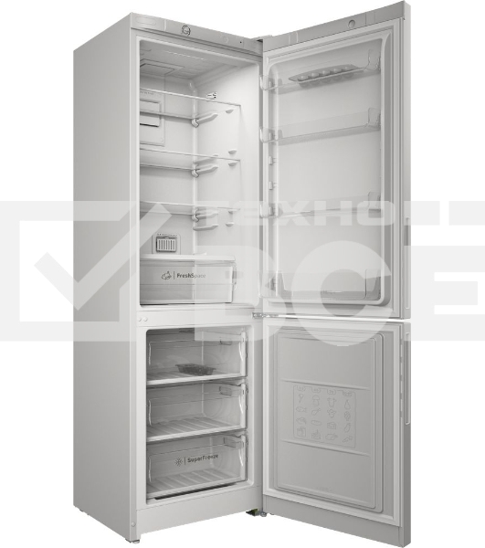 Холодильник Indesit ITR 4180 W белый двухкамерный 220/78л морозилка снизу