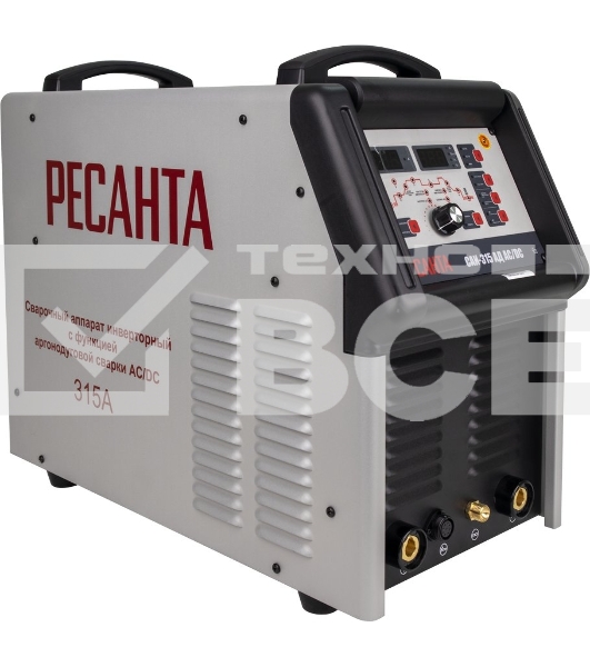 Сварочный аппарат Ресанта САИ-315АД инвертор MMA DC/TIG DC 13.8кВт