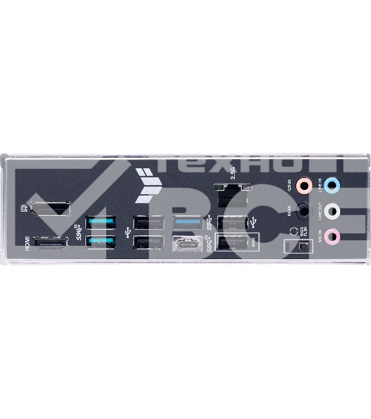 Материнская плата ASUS TUF GAMING B650M-PLUS, AM5, AMD B650, 4xDDR5, 4xSATA, 2xM.2, 1xPCIe 4.0 x16, 1xPCIe 4.0 x4, 1xDP, 1xHDMI, 1x 2.5Gb LAN, 4xUSB-A 3.2 Gen 2, 1xUSB-A 3.2 Gen 1, 1xUSB-C 3.2 Gen 2x2, 5x3.5 мм, 7.1, mATX