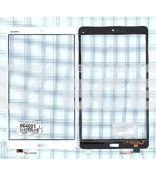 Сенсорное стекло (тачскрин) для Huawei MediaPad M3 8.4, белое