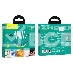 Кабель HOCO USB X21 Plus Silicone, USB - Type-C, 3А, 2м, белый, фото 1