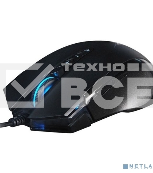 Мышь проводная A4Tech X89 черный, 2400 dpi, USB, кнопки - 8
