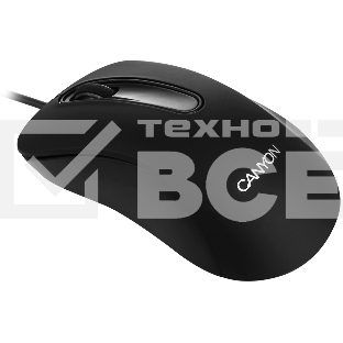 Мышь проводная Canyon CM-2 черный, 800 dpi, USB, кнопки - 3