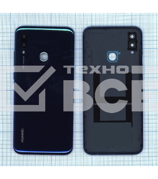 Задняя крышка для Huawei P Smart 2019  синяя