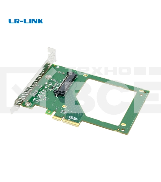 Переходник Lr-Link LRNV9411U3 PPCIe x4 U.3 NVMe SSD Adapter, Support:1* U.3 NVMe SSD