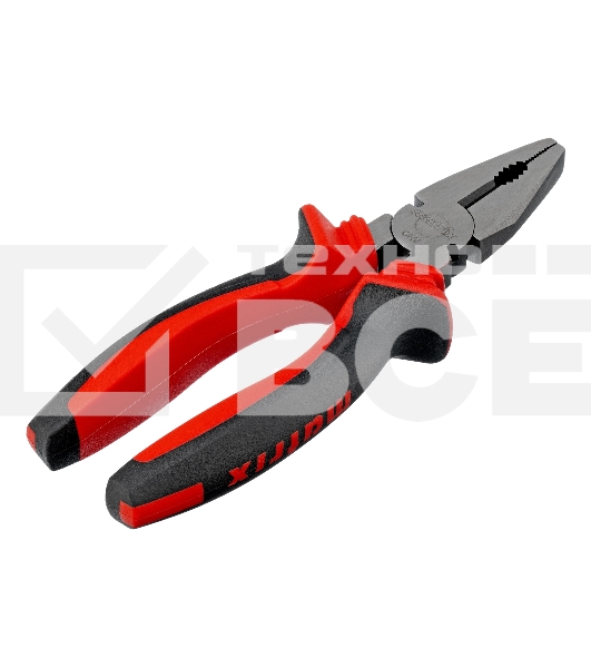 Плоскогубцы комбинированные Matrix 17091 180 мм, хром-ванадий, двухкомпонентные рукоятки