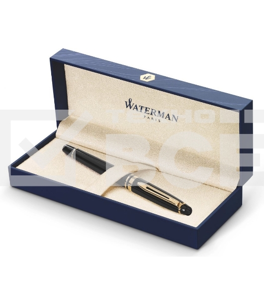 Ручка перьевая Waterman Expert 3 (CWS0951640) Black Laque GT F сталь подар.кор.