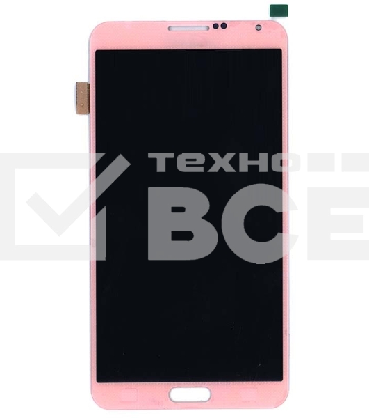 Дисплей для Samsung Galaxy Note 3 SM-N9005 розовый