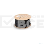 Кабель витая пара Cabeus, LSZH, U/FTP, кат. 6a, проводник Ø 0,57мм, 305м, бухта, тип прокладки: снаружи зданий, цвет: черный, фото 1