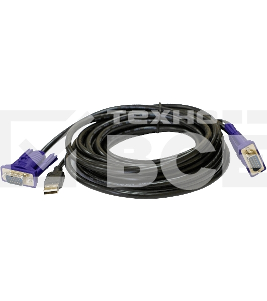 Кабель KVM ORIGO OKVMCU5/A1A с разъемами VGA и USB, 5 м