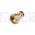 Адаптер латунный 3/4дюйм внешняя резьба ЧЕТЫРЕ СЕЗОНА 62-0275, фото 1