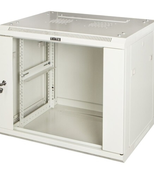 Шкаф настенный серии Pro, 12U 600x450, стеклянная дверь