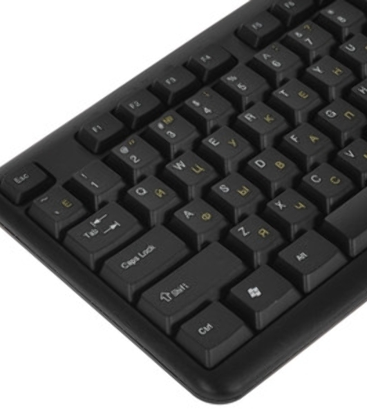 Клавиатура проводная ExeGate LY-331L (EX279940RUS), USB, черный