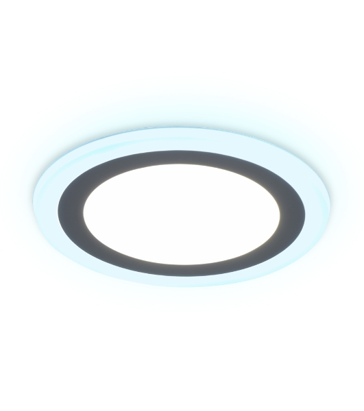 Встраиваемый cветодиодный светильник Ambrella light DCR368 18W+6W 4200K/6400K 85-265V D245*28