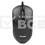 Мышь проводная SVEN RX-112 черный, 800 dpi, USB, кнопки - 3, фото7