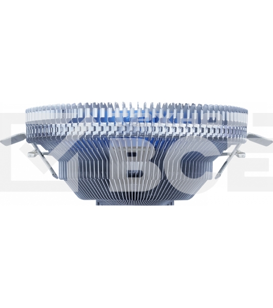 Кулер для процессора AeroCool / Formula Verkho I серебристый, 80 мм, алюминий, 2500 об/мин, 29.7 дБ, 4 pin, 90 Вт, 45 мм