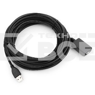 Кабель удлинитель USB 2.0 активный Gembird/Cablexpert UAE-01-10M, AM/AF, 10м