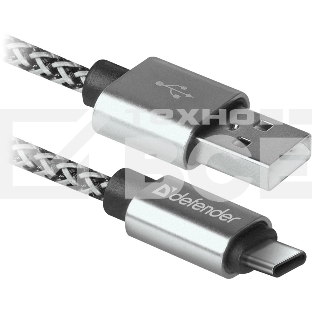 Кабель Defender USB2.0 TO TYPE-C 1M WHITE USB09-03T