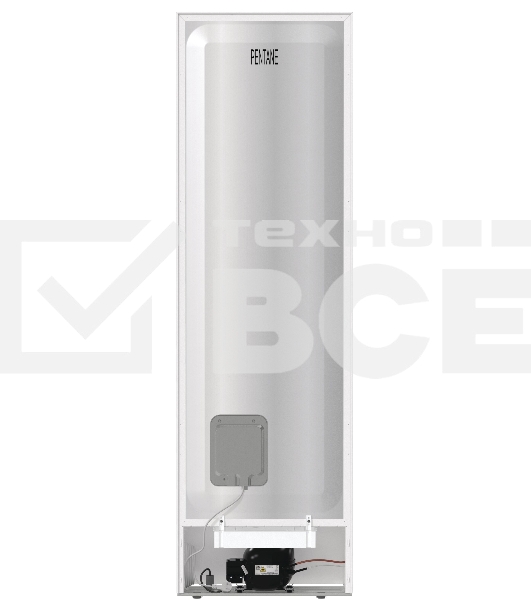 Холодильник Gorenje NRK6201PW4 белый двухкамерный 235/96л морозилка снизу