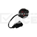 Кабель-переходник UPS->розетка VCOM (IE-320 C14 to Socket Type-F) 3Gx0,75mm VDE <CE002>, фото9
