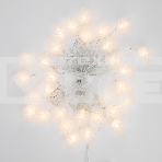 Гирлянда светодиодная «Шишки» 5 м, 30 LED, прозрачный ПВХ с контроллером, цвет свечения теплый белый NEON-NIGHT, фото5