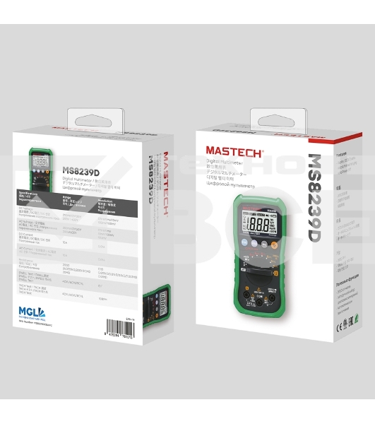 Автомобильный мультиметр MASTECH MS8239D