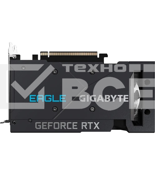 Видеокарта Gigabyte GV-N3050EAGLE OC-8GD PCI-E 4.0 128bit GDDR6 1792/14000 HDMIx2 DPx2 HDCP Ret