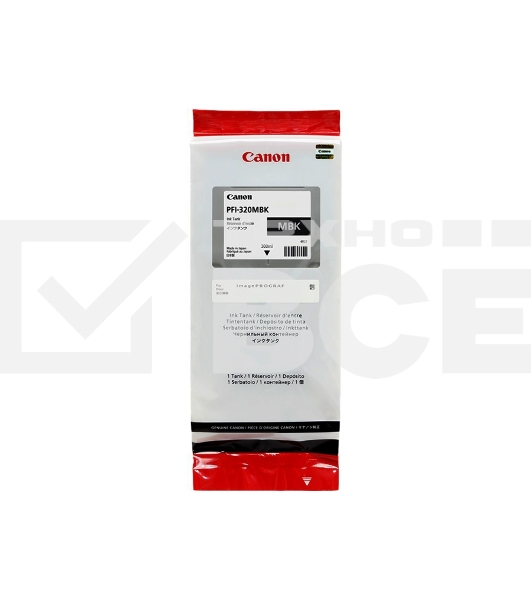 Картридж струйный Canon PFI-320 MBK 2889C001 черный матовый (300мл) для Canon Canon imagePROGRAF TM-200/205