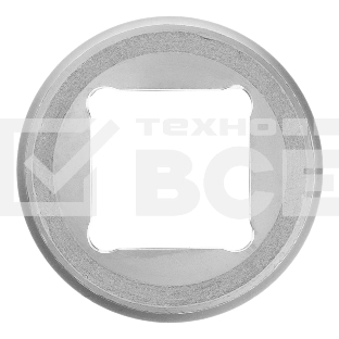 Головка торцевая, 19 мм, 6-гранная, CrV, под квадрат 1/2