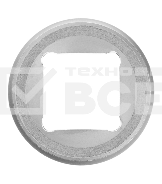 Головка торцевая, 19 мм, 6-гранная, CrV, под квадрат 1/2
