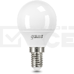 Лампа светодиодная Gauss 105101310 9.5Вт цок.:E14 шар 220B 6500K св.свеч.бел.хол. (упак.:10шт), фото3