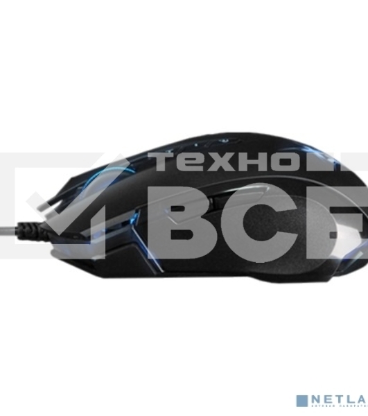 Мышь проводная A4Tech X89 черный, 2400 dpi, USB, кнопки - 8