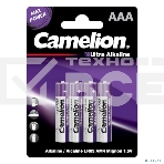 Батарейка Camelion Ultra BL-4 LR03 (LR03-BP4UT, 1.5В) (4шт. в уп-ке), фото 1