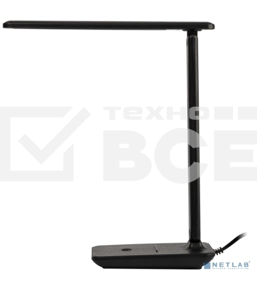 Настольный светильник NLED-508-7W-BK ЭРА Б0059152 светодиодный черный