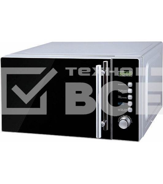 Микроволновая печь Midea AM820CMF 20 л, 800 Вт, серебристый