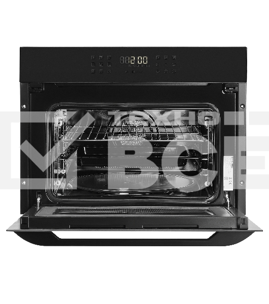 Компактный духовой шкаф с функцией СВЧ Maunfeld XCMO4414GB