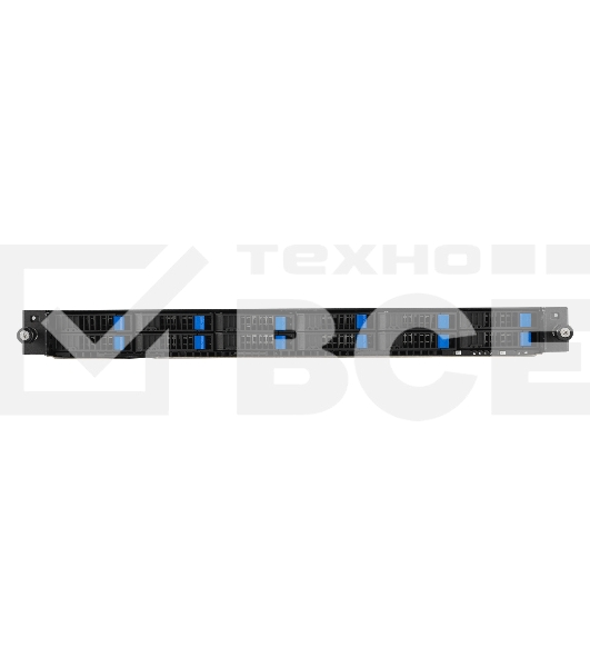 Серверная платформа/ ASUS RS500A-E12-RS12U, 1U 2 1slot GPU, 1xSP5 (LGA6096) EPYC 9004 (400W), 24 DIMM DDR5, 12 x SATA/SAS/NVME, 2 x M.2, Up to 3 PCIe Gen5 slots + 1 OCP3.0, 2 x  1GbE LANUp to 2 single-slot GPU cards, 1+1 1600W