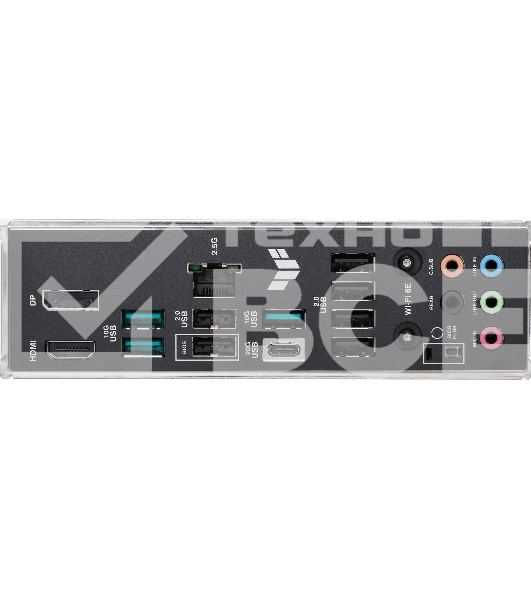 Материнская плата ASUS TUF GAMING B650E-PLUS WIFI, AM5, AMD B650, 4xDDR5, 4xSATA, 3xM.2, 1xPCIe 5.0 x16, 1xPCIe 4.0 x4, 2xPCIe 4.0 x1, 1xDisplayPort, 1xHDMI, 1x2.5Gb LAN, Wi-Fi 6E, Bluetooth 5.3, 1xUSB-C 20Gbps, 3xUSB-A 10Gbps, 6xUSB-A 2.0, 5x3.5 мм, 7.1,
