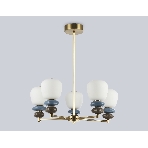 Люстра Ambrella light LH53164/5 SB/WH бронза/белый 40W 3000K D650*900, фото7