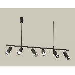 Светильник Ambrella light XB9006150/6 SBK/FR черный песок/белый матовый MR16 GU5.3 (С9006, С6302, A2061, N6236), фото3