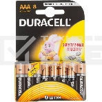 Батарейка Duracell LR03-8BL BASIC AAA (MN2400) (8 шт. в уп-ке), фото 1