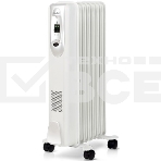 Масляный обогреватель Ballu Comfort BOH/CM-07WDN (7 секций) белый, 1500 Вт, 20 м2, термостат, фото 1