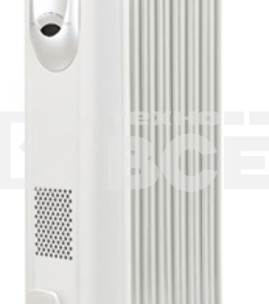 Масляный обогреватель Ballu Comfort BOH/CM-07WDN (7 секций) белый, 1500 Вт, 20 м2, термостат