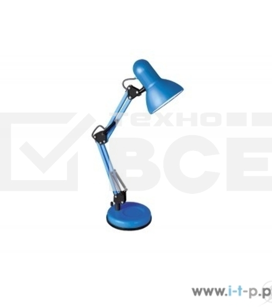 Светильник Camelion KD-313 C06 синий (настольный, 230V 60W, E27)