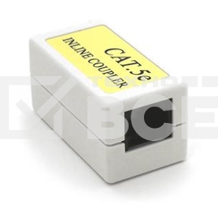 Коннектор Gembird Соединитель RJ-45F/RJ-45F cat. 5e (NA350)