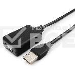 Кабель удлинитель USB 2.0 активный Gembird/Cablexpert UAE-01-10M, AM/AF, 10м, фото3